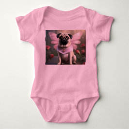 ロイヤル・パグ: 魔法の王国のプリンセス・フェアリー ベビーボディスーツ