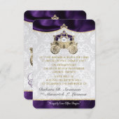 ロイヤル フェアリーテイル セーブ・ザ・デート カード (正面/裏面)