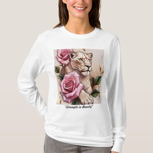 "ロイヤル・ブルーム" Tシャツ (正面)