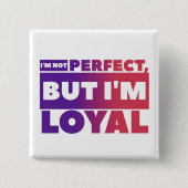 ロイヤル – 四角ボタン 缶バッジ (正面)