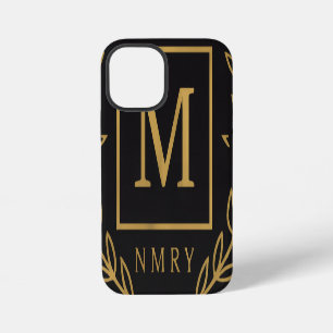 "ロイヤルNMKYエンブレム - モノグラムMクラウンデザイン" iPhone 12 MINIケース