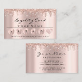 ロイリー6プロフェッショナルエステティシャンバラハート 名刺 (正面/裏面)