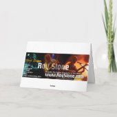 ロイ石重金属クリスマスカード シーズンカード (裏面)