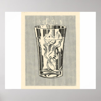 ロイ・リヒテンシュタイン – アルカ・セルツァー ポスター