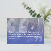 ロイ・L・スミスの成功名言 招待状 (スタンド正面)