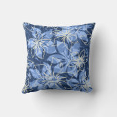 ロウアルハイビスカスハワイアンリバーシブルスクエアピローズ クッション (裏面)