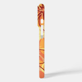 ロウアルハイビスカスハワイアン迷彩柄パパイヤ Case-Mate iPhoneケース (裏面 / 左)