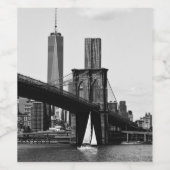 ロウアーマンハッタン ワインラベル (シングルラベル)