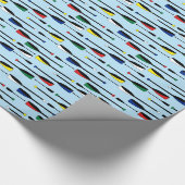 ロウイングのオール ラッピングペーパー (角)