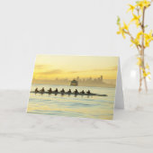 ロウイングのチーム2 カード (黄色い花)