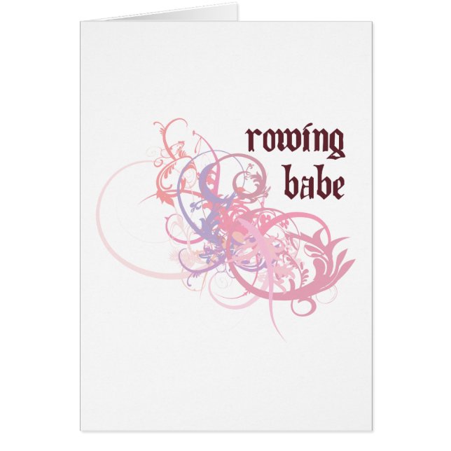 ロウイングの可愛い人 (正面)