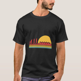ロウイングエボリューション ローボートパドリング カヌーイング カヤック Tシャツ