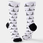 ロウイング スティックマン ソックス (傾斜あり)