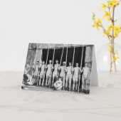 ロウイングCrew 1916年 カード (黄色い花)