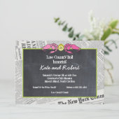 ロウカントリー・ボイル ニュースプリント インビテーション (スタンド正面)