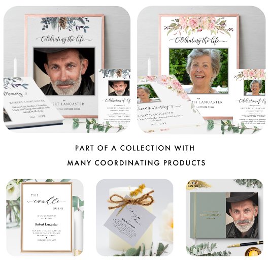 ロウソクが燃える葬式の看板 ポスター