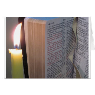 ロウソクと聖書
