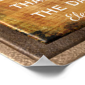 ロウソクのプリントを照らす – -引用文エレノールルーズベルト ポスター (角)