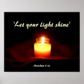 ロウソクの炎！ ポスター (正面)