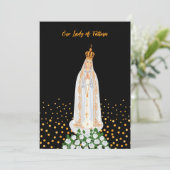 ロウソクの誕生日のファティマの女神 (スタンド正面)