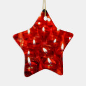 ロウソクを燃やす セラミックオーナメント (右)