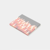 ロウソクを燃やす ポストイット (アングル)