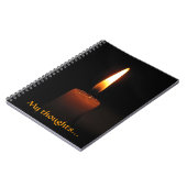 ロウソク炎 ノートブック (左側)