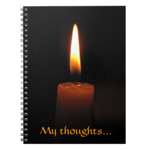 ロウソク炎 ノートブック