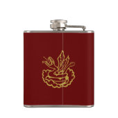 ロウディーズウィスキー フラスク (裏面)