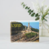 ロウデス　ロザリオ広場の巡礼者たち ポストカード (スタンド正面)