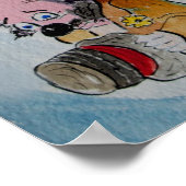 ロウヤコブプリント ポスター (角)