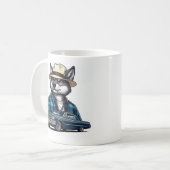 ロウライダーウルフ コーヒーマグカップ (正面左)