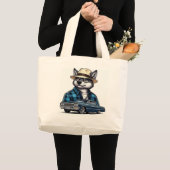 ロウライダーウルフ ラージトートバッグ (正面(商品))