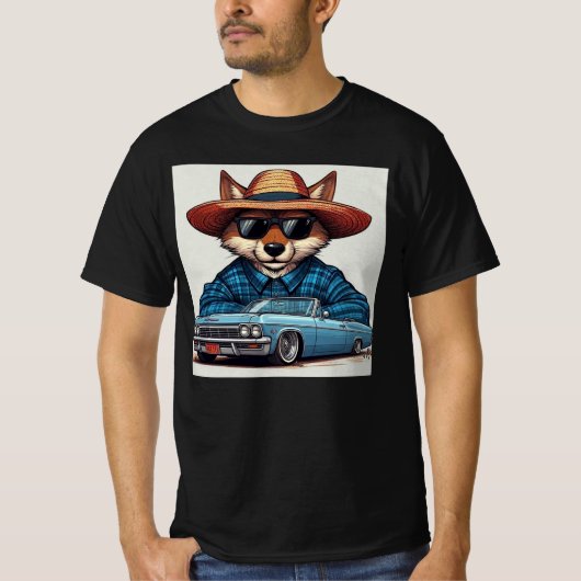 ロウライダーフォックス Tシャツ (正面)