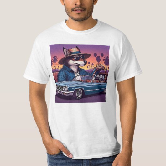 ロウライダー・ウルフィー Tシャツ (正面)