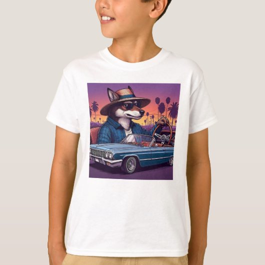 ロウライダー・ウルフィー Tシャツ (正面)