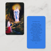 ロウルドの我々の祈りの言葉 エンクロージャーカード (正面/裏面)