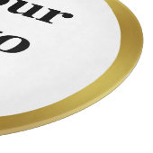 ロエレガントゴのフェイク金ゴールド カッティングボード (角)