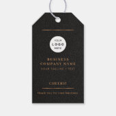 ロエレガントゴパーソナライズされた応援ワインボトル ギフトタグ (正面)