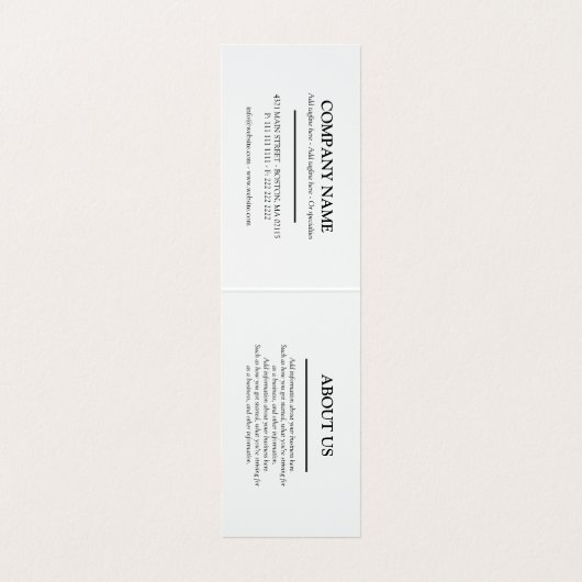 ロエレガントゴフェイク白黒と金ゴールドロゴつるラベル 名刺 (内部フラット)