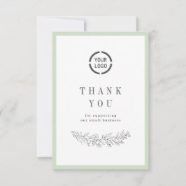 ロエレガントゴ植物学 サンキューカード