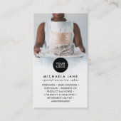 ロエレガントゴ2写真サービスとソーシャルメディア 名刺 (正面)