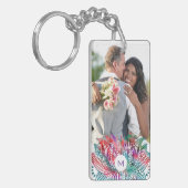 ロエレガントータスフラワーカスタム キーホルダー (正面左)