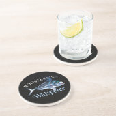 ロオスターフィッシュウィスパー暗い色 コースター (側面)