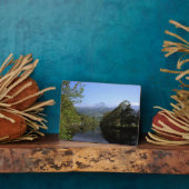 ロカイキリンスコットランド川 フォトプラーク (側面)