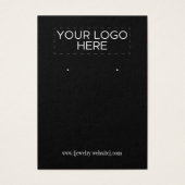 ロカスタマイズゴの黒いイヤリングディスプレイの追加 (正面)