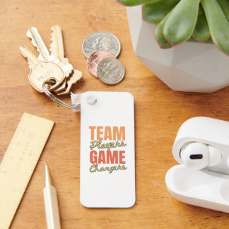 ロカスタマイズゴやる気を起こさせるチームプレイヤーオフィス キーホルダー