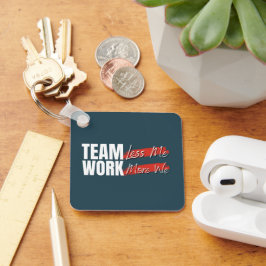 ロカスタマイズゴやる気を起こさせるTeamwork 企業の キーホルダー