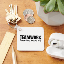 ロカスタマイズゴやる気を起こさせるTeamwork Business キーホルダー