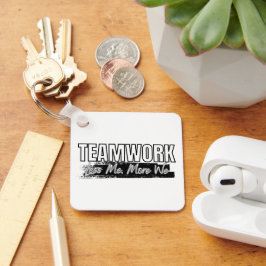 ロカスタマイズゴやる気を起こさせるTeamwork Business キーホルダー